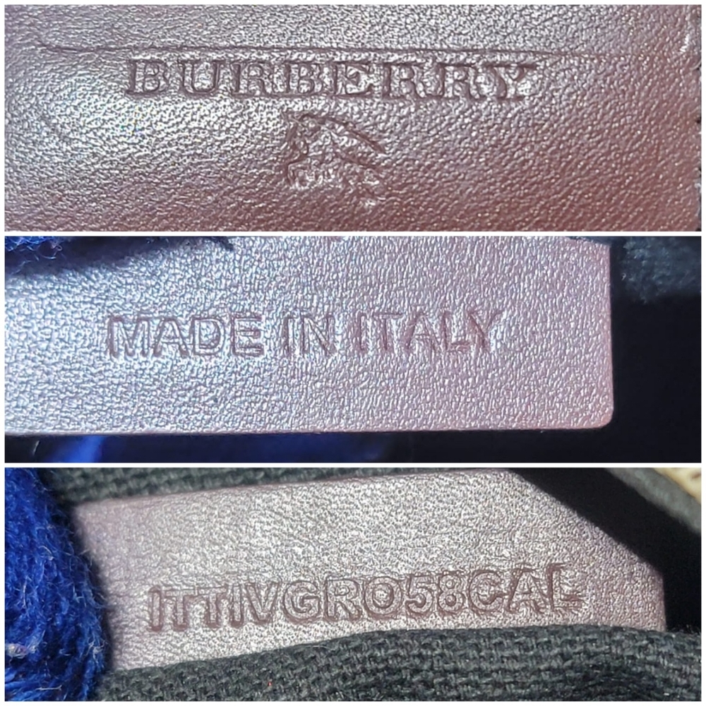 Burberry Haymarket Check Flap Crossbody Bag - Picture 4 of 14